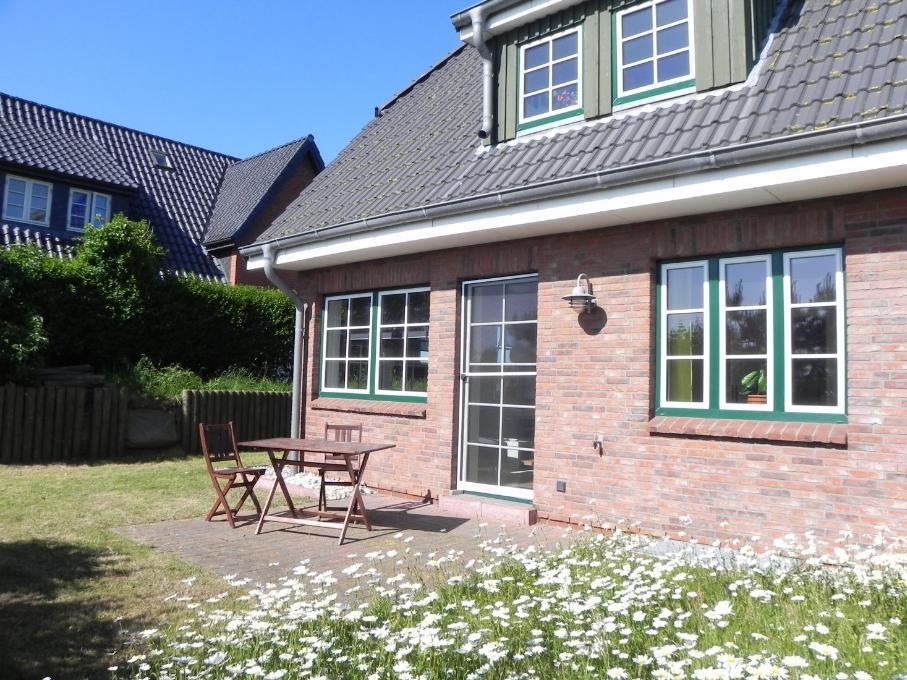 Haus Nordlicht Ferienwohnung *Bi Strun* Nebel Exterior foto